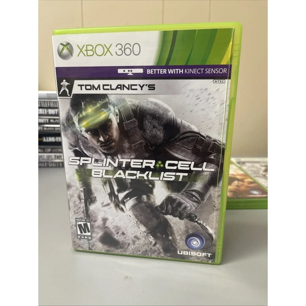 Tom Clancy's Splinter Cell: Blacklist (Microsoft Xbox 360, 2013) No Manual